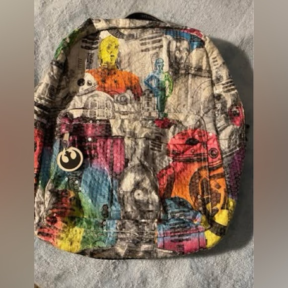 Star Wars Disney Rainbow sequined girls backpack
Front zippered pocket Adj back - Picture 1 of 4